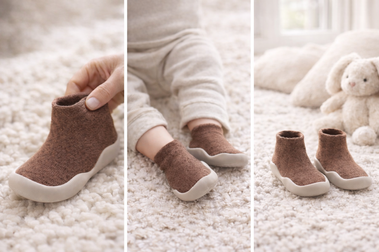 KoalaStep - Chaussure Bébé Premiers Pas Souples & Antidérapantes