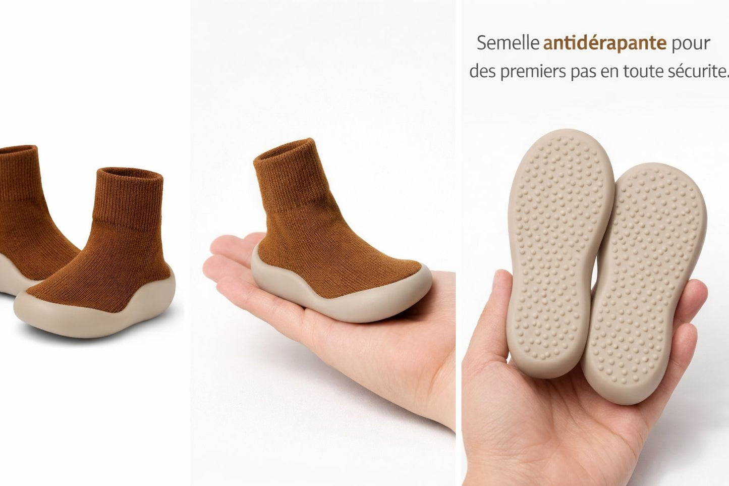 KoalaStep - Chaussure Bébé Premiers Pas Souples & Antidérapantes